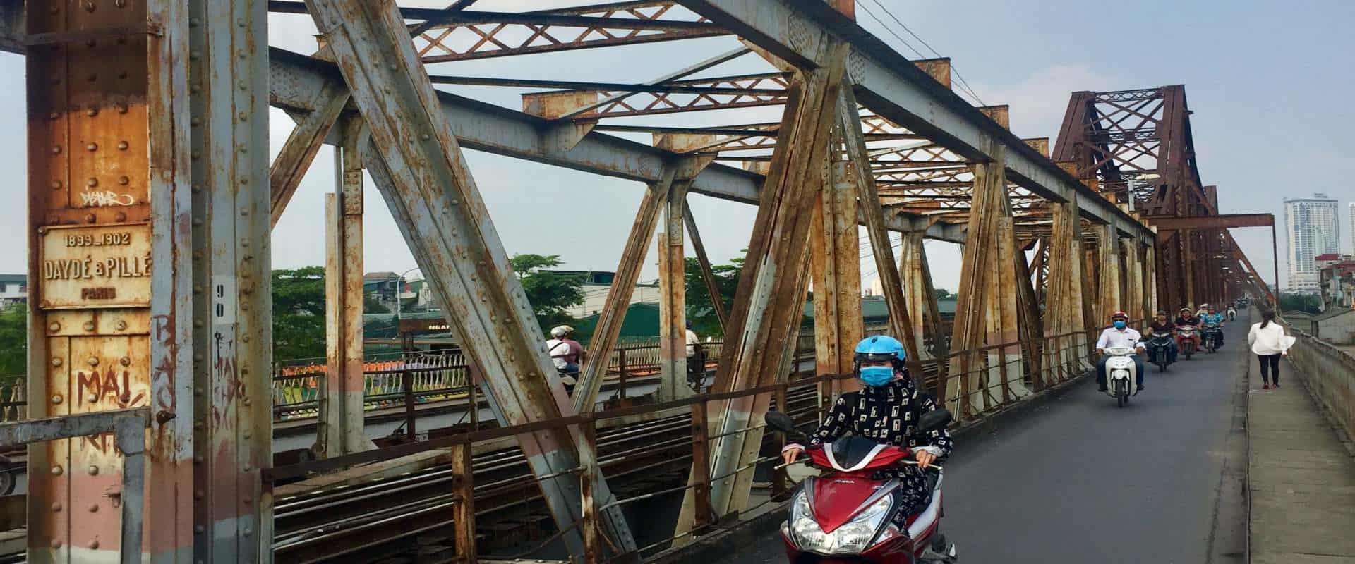 Pont Paul Doumer en indochine