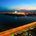 Ville de Danang au Vietnam