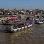 marche flottant de Cai Rang