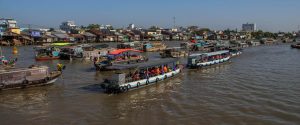 marche flottant de Cai Rang