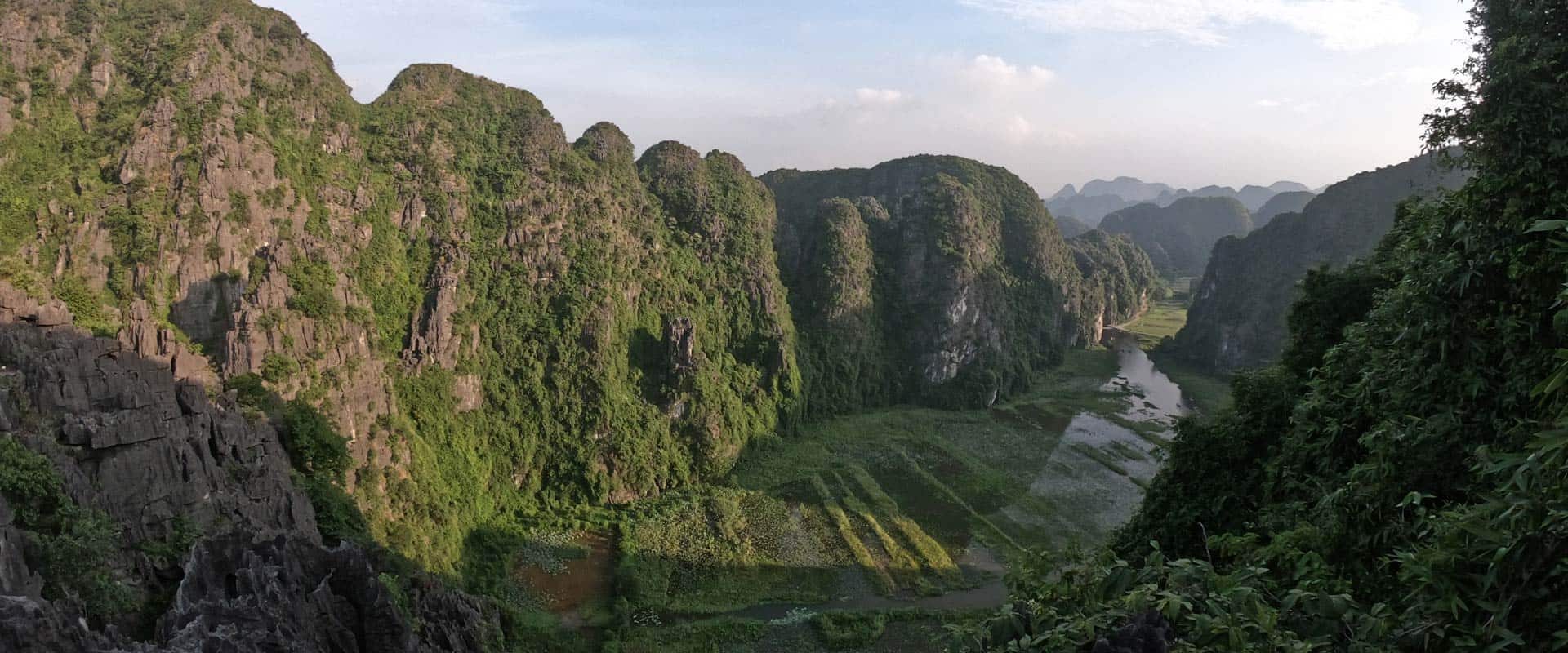 Baie Halong terrestre