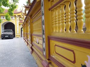 Entrée de la pagode Tran Quoc
