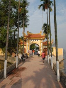 entree de la pagode Tran Quoc