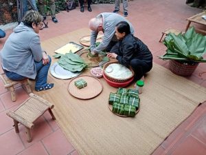 la fete du Tet au Vietnam