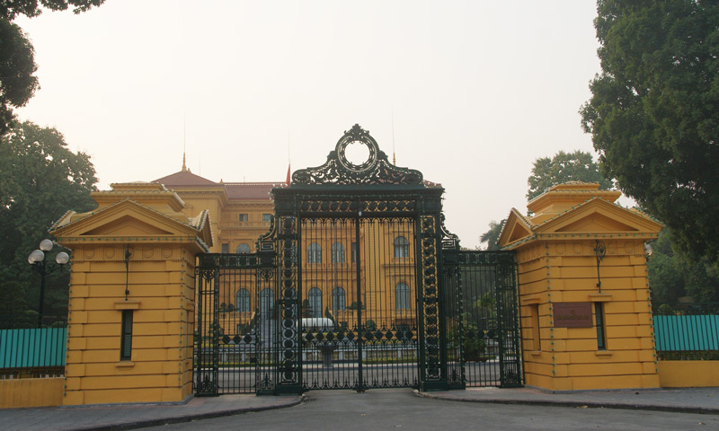 palais présidentiel à Hanoi