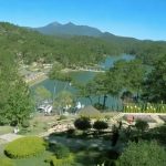 vue panoramique sur la vallée d'amour de Dalat