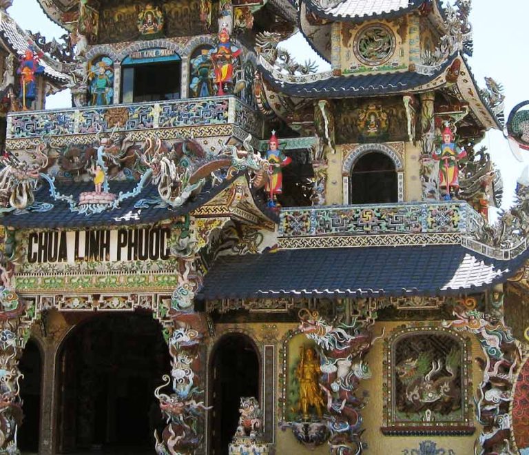 La pagode Linh Phuoc Dalat