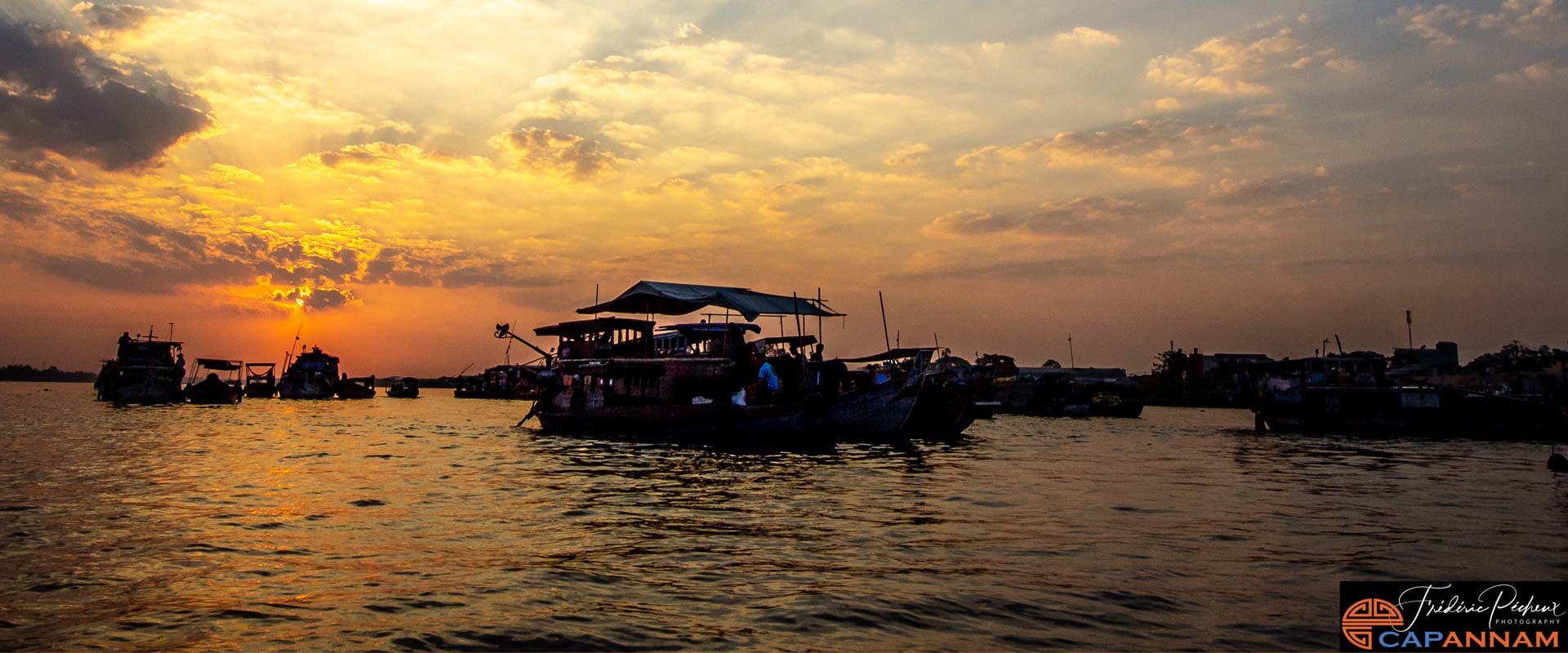 marche flottant de Cai Rang - Can Tho