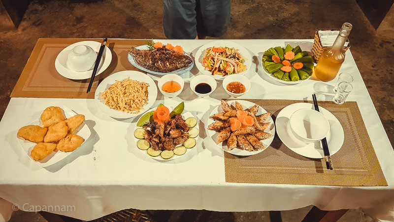 repas chez l'habitant